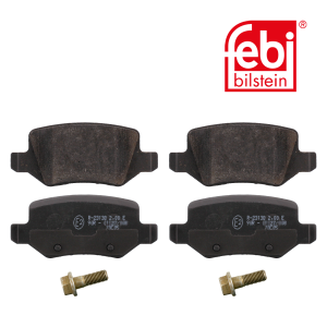 1694201720 - JUEGO PASTILLAS FRENO TRASERAS