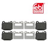 1634201120 - JUEGO PASTILLAS FRENO TRASERAS